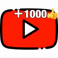 Youtubeの高評価ボタン獲得(+1,000)